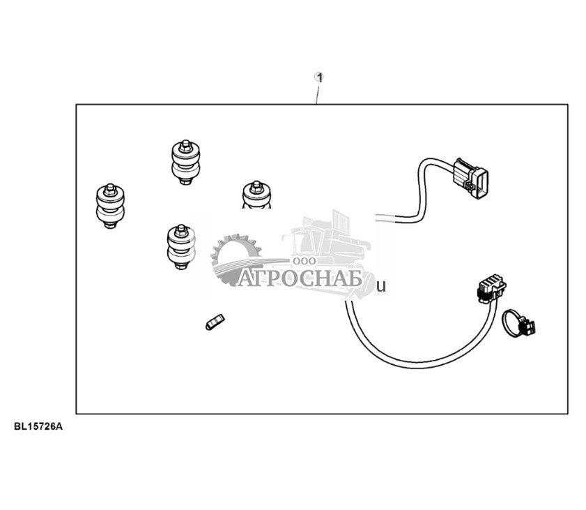 Навесное оборудование, детали крепления, датчик радара - ST841813 35.jpg